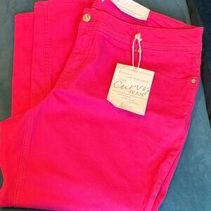Cato Bright Pink Skinny Jeans